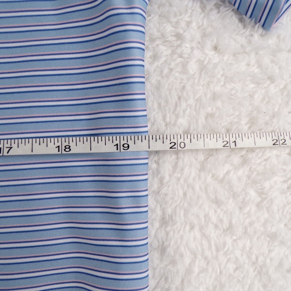 Cactus Man Ricky Singh Men's Size M Polo Blue Performance Tech - Picture 5 of 9